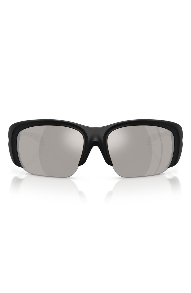 DIESEL<sup>®</sup> 62mm Oversize Mirrored Pillow Sunglasses, Main, color, 