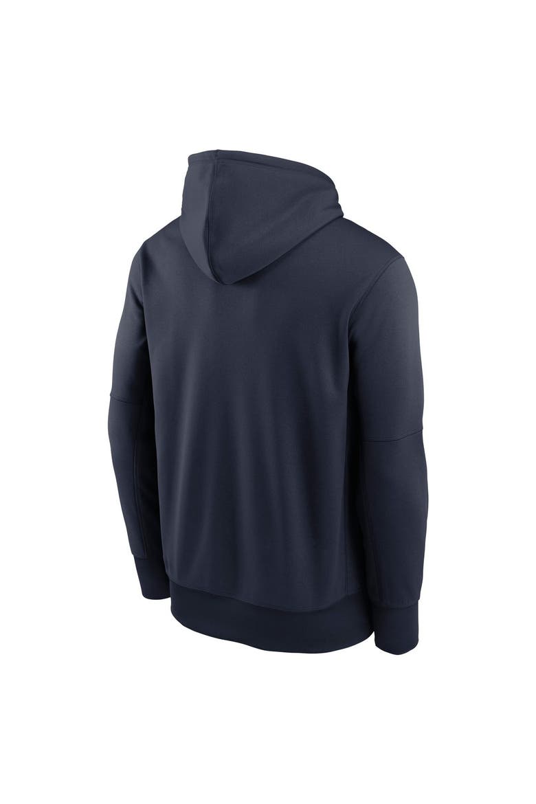 Men's Nike Navy New England Patriots Toss Sweep Therma-FIT Hoodie, Alternate, color, Navy