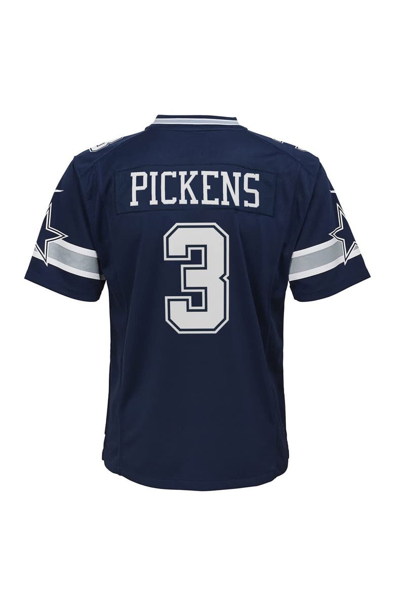 Nike Youth Nike George Pickens Navy Dallas Cowboys Game Jersey, Alternate, color, 