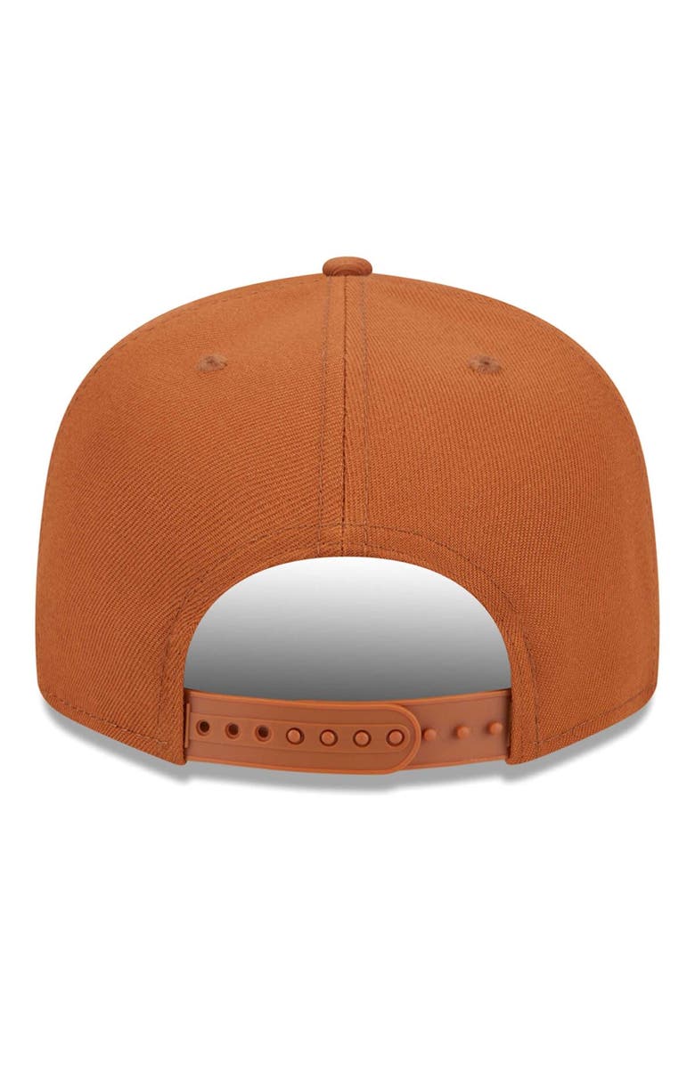 New Era Men's New Era Brown Philadelphia Eagles Color Pack 9FIFTY Snapback Hat, Alternate, color, 