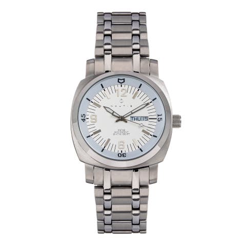 Stealth Bracelet Watch w/Day/Date