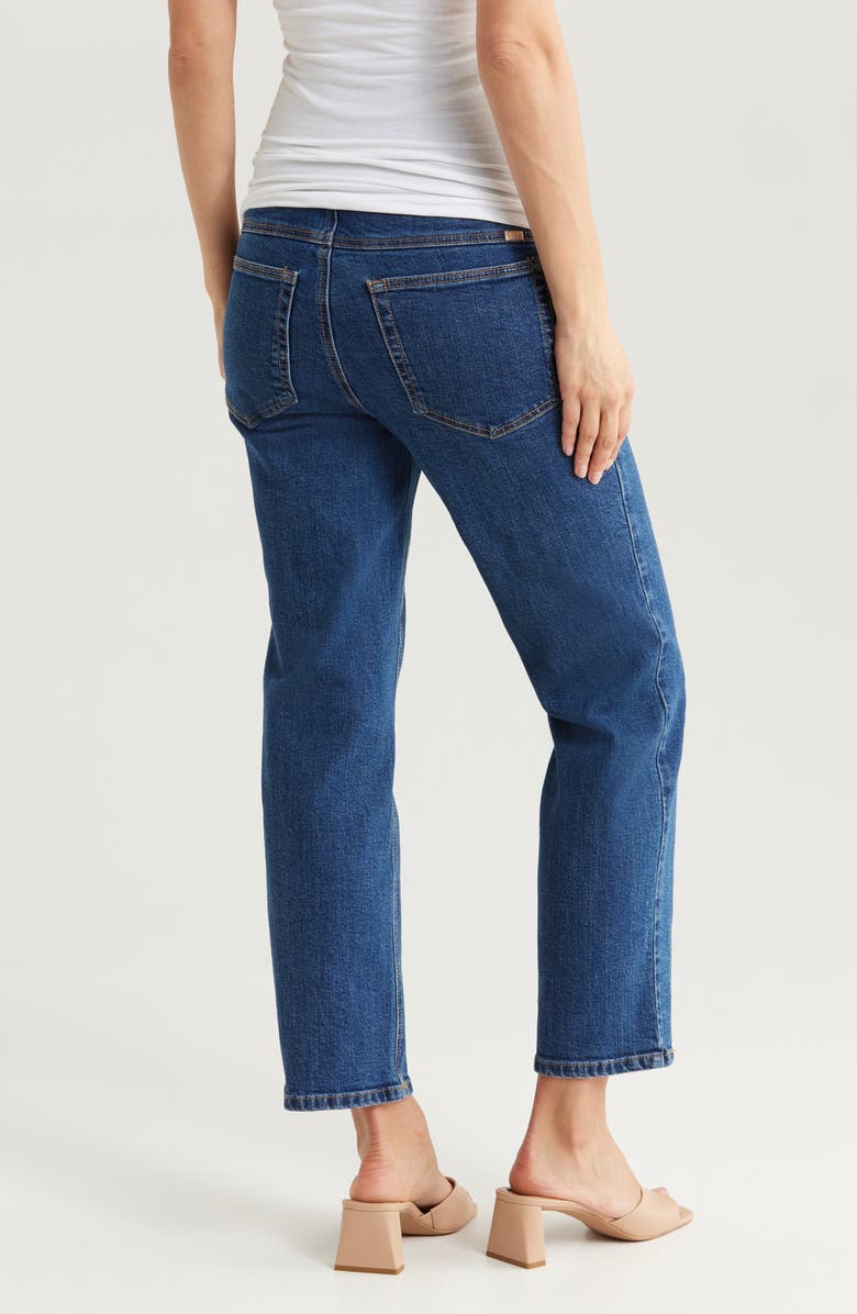 1822 Denim Over the Bump Dad Straight Leg Maternity Jeans, Alternate, color, 