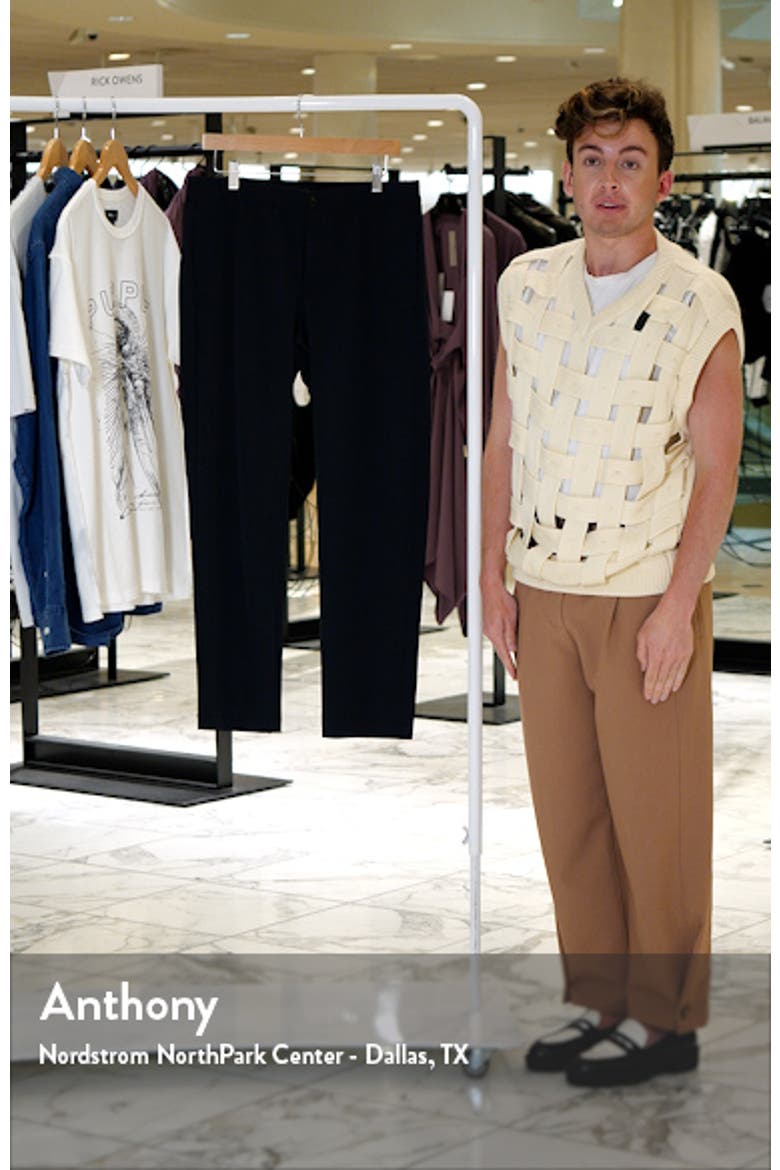 Flat Front Stretch Cotton Chinos video