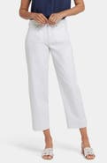 NYDJ Pleated High Waist Ankle Balloon Jeans