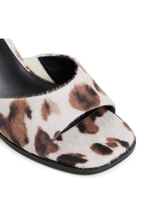 Call It Spring By Aldo Cassiee Genuine Calf Hair Slide Sandal