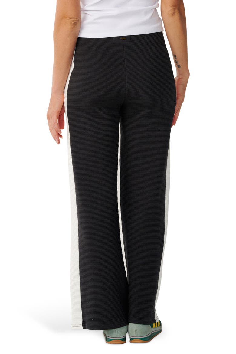 Retro Swell Wide Leg Pants, Alternate, color, WASHED BLACK