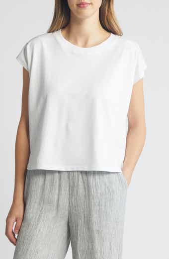 Cap Sleeve Crop T-Shirt