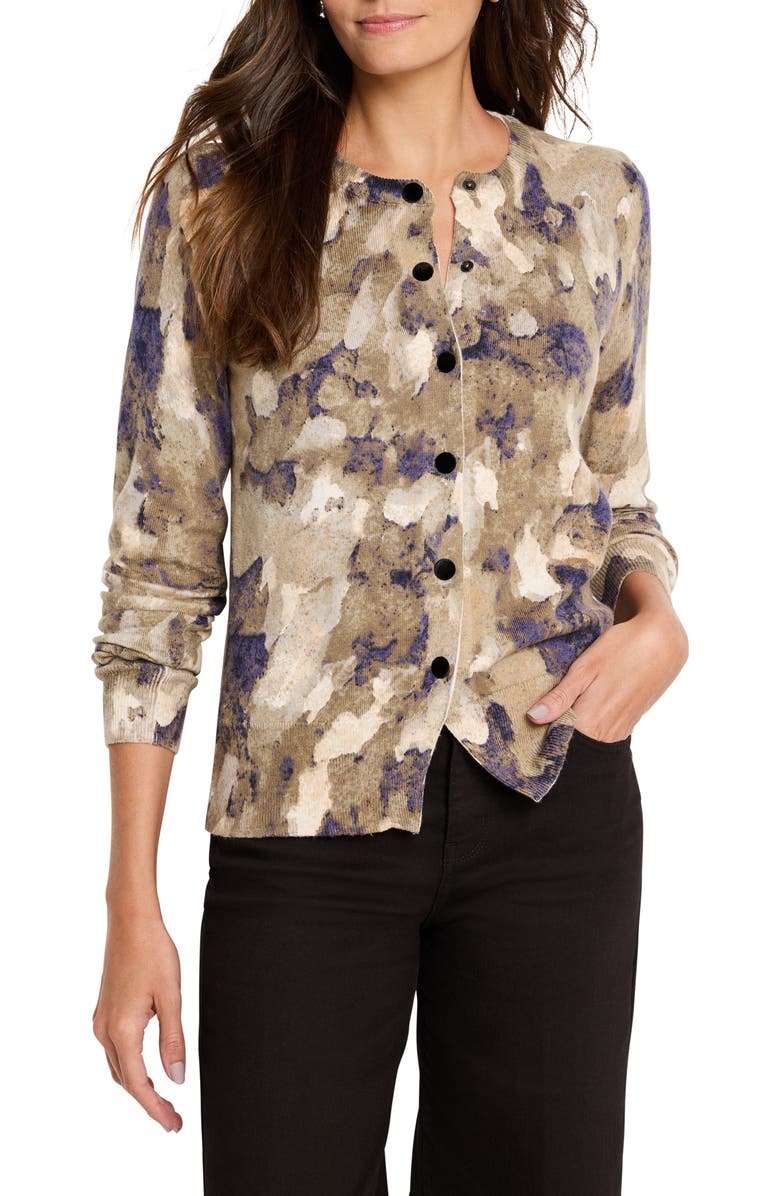 NIC+ZOE Camouflage Cardigan, Main, color,