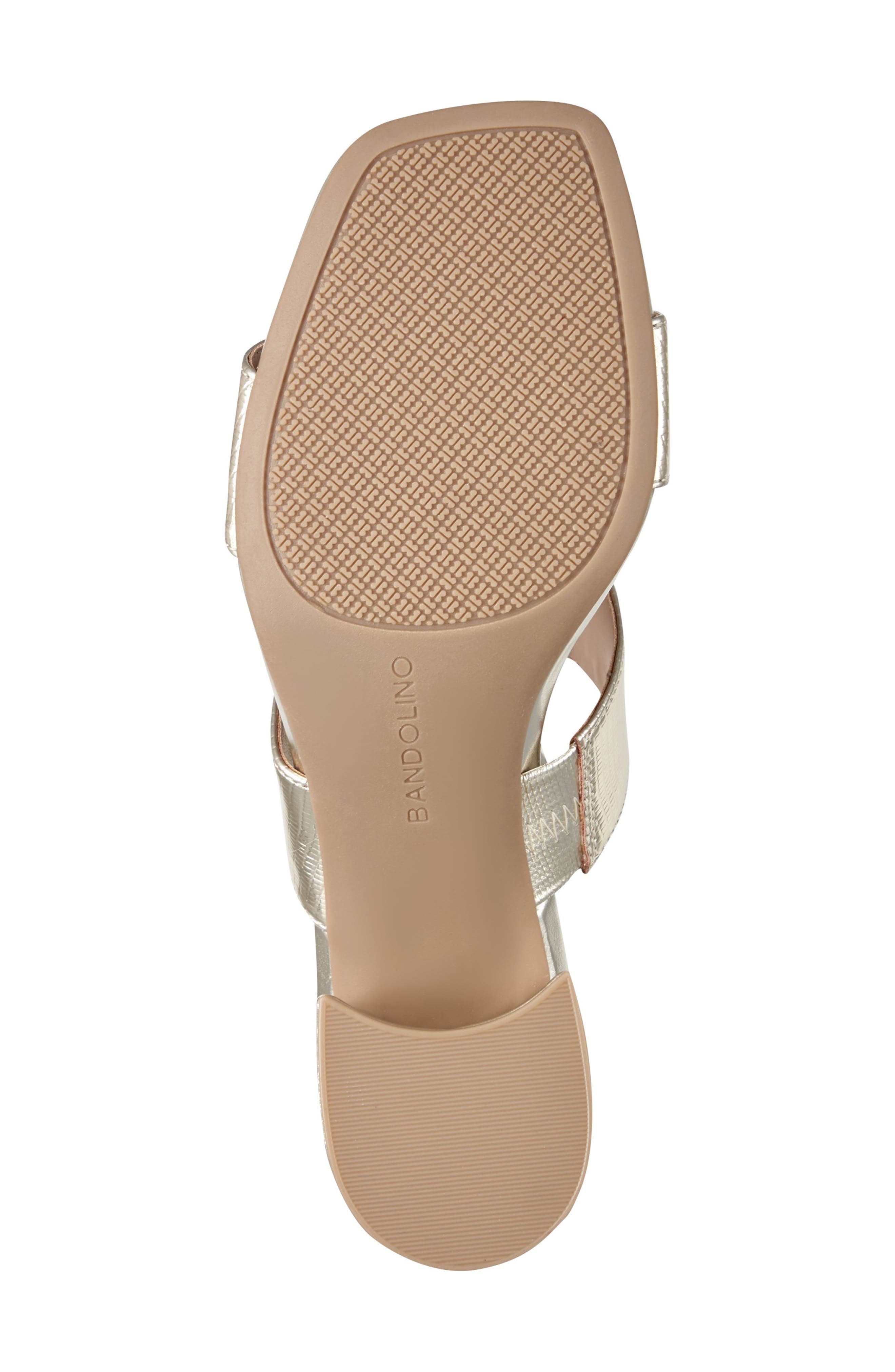 Merring Block Heel Metallic Sandal, Alternate, color, GOLD 710