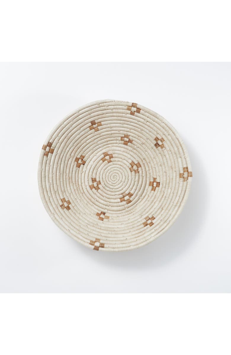 Maadili Collective Gathered Spaces Basket ~ Banana Fiber, Main, color, Natural