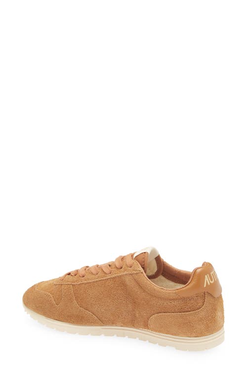 Autry 'windspin Low' Brown Sneaker With Logo On The Side And On The Heel In Brown