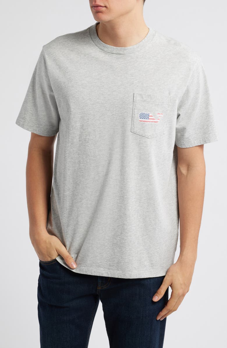vineyard vines Men's Whale Pocket T-Shirt, Main, color,