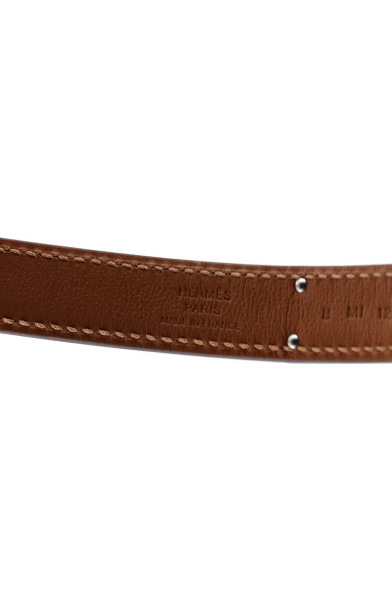 Pre-Owned Hermes Kelly Belt Leather Thin, Alternate, color,