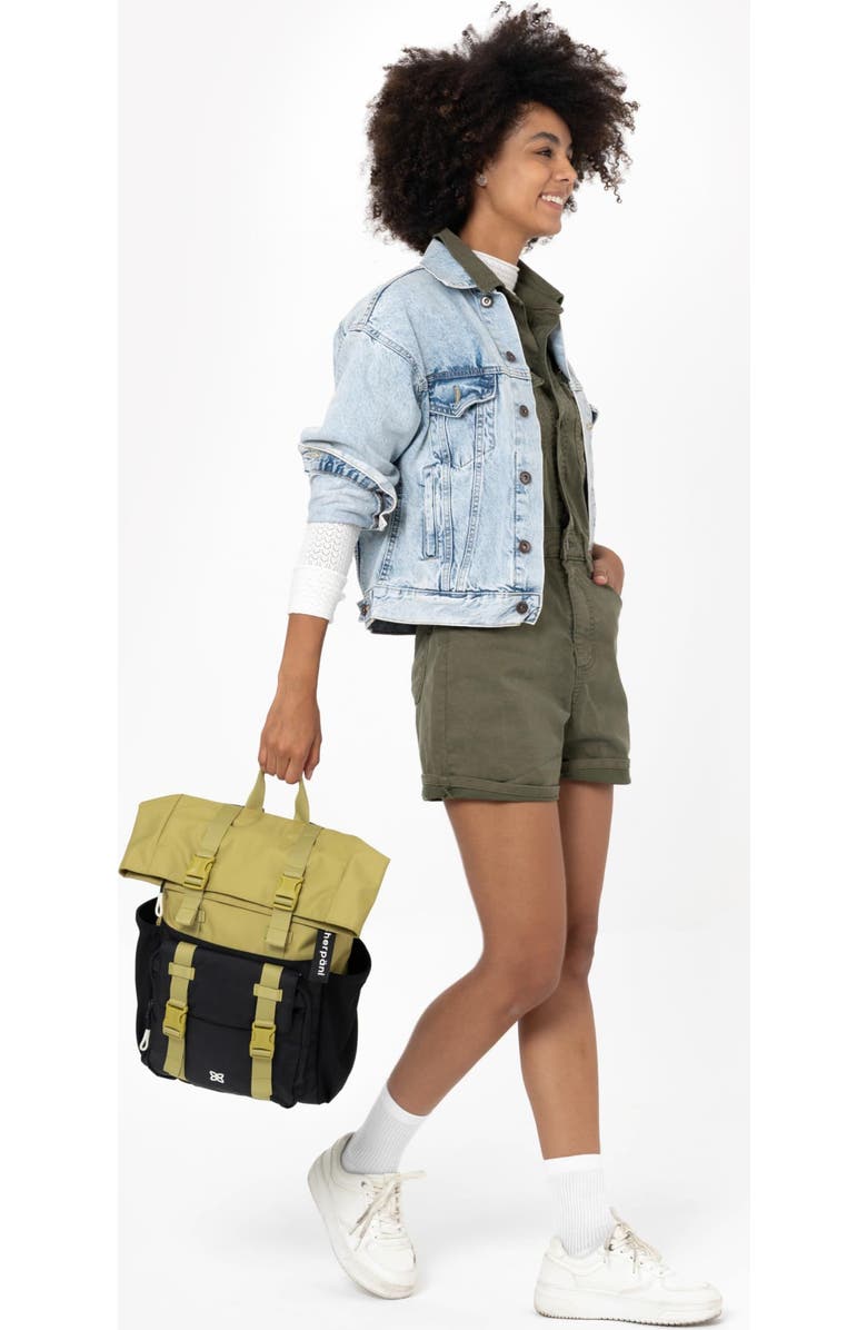 Sherpani Wayfarer Small Convertible 8L Sling Backpack, Alternate, color, Raven