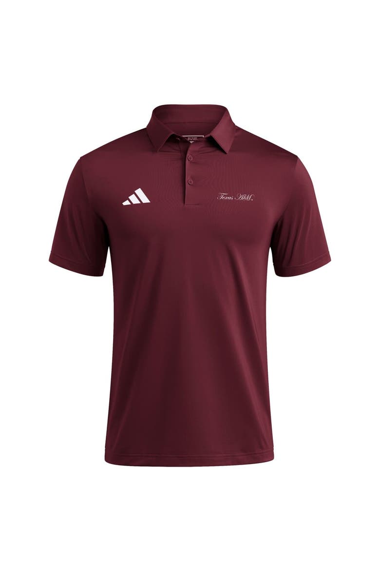 Men's adidas Maroon Texas A&M Aggies Ultimate 365 Polo, Alternate, color, Maroon