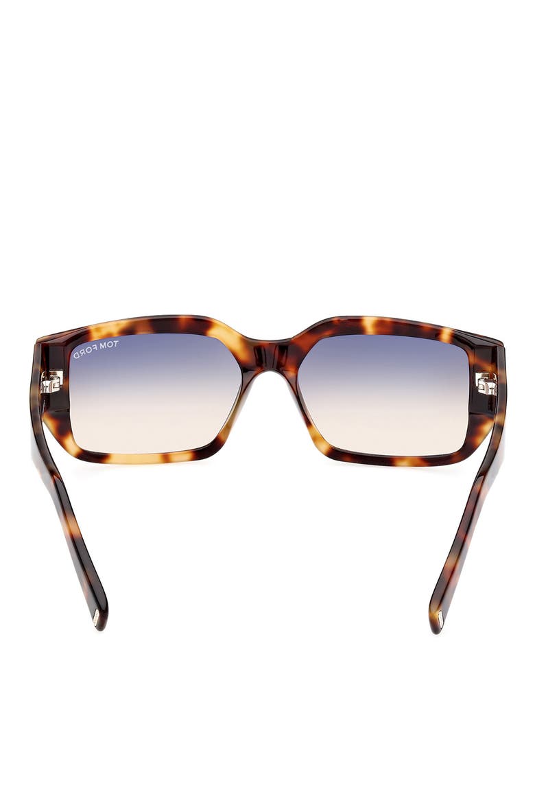 Andres 56mm Square Sunglasses, Alternate, color, COLOURED HAVANA / SMOKE
