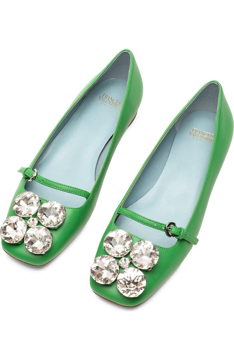 Frances Valentine Josephine Flat, Alternate, color, Green