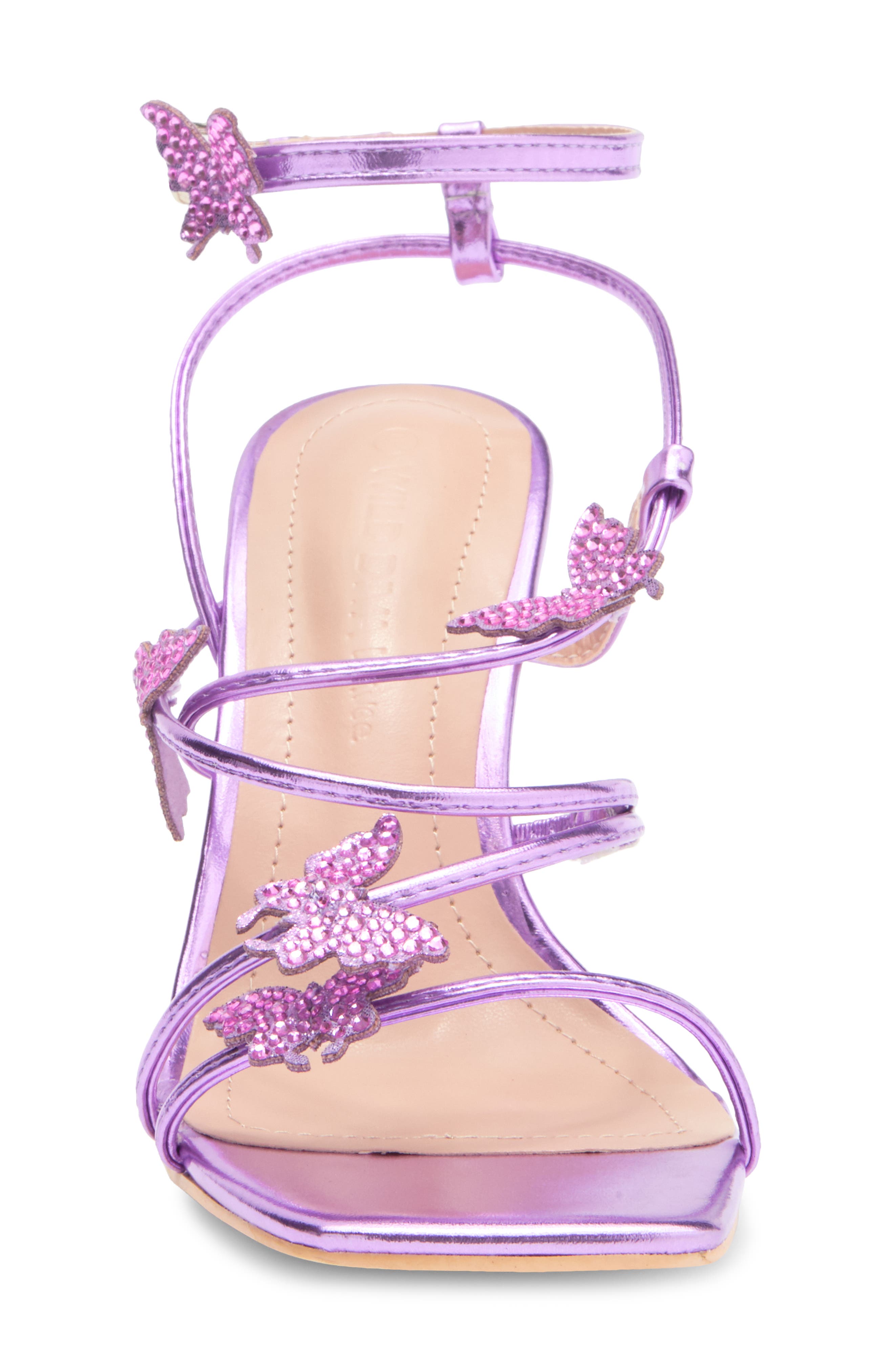 Adeline Butterfly Sandal, Alternate, color, PURPLE