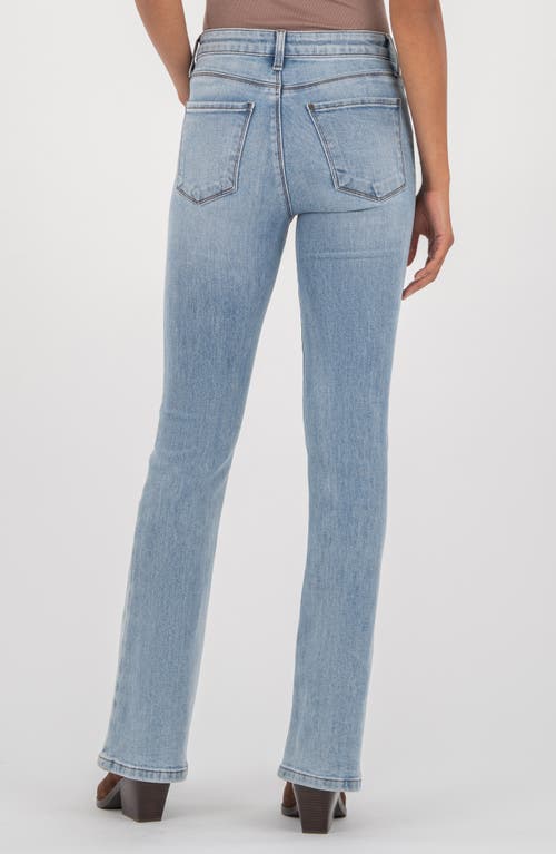 Kut From The Kloth Ana Fab Ab Mid Rise Flare Jeans In Blue