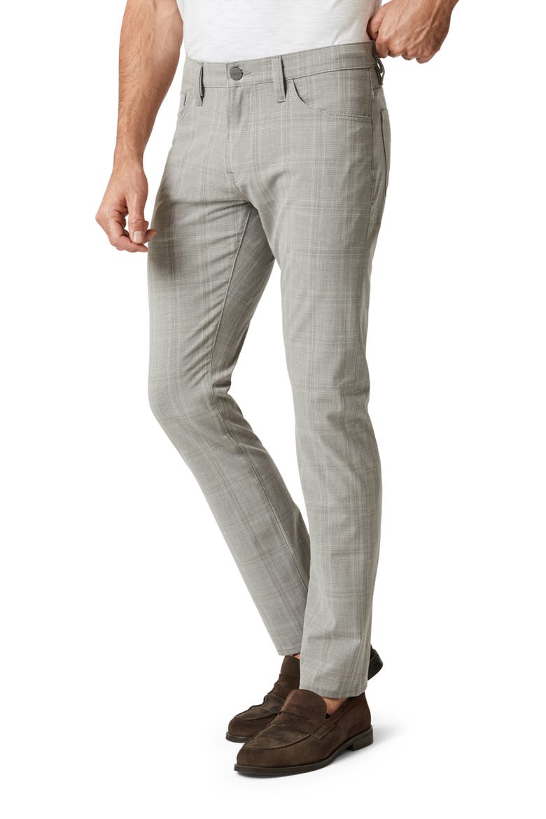 Courage Check Five-Pocket Straight Leg Pants, Alternate, color, GREY CHECKED