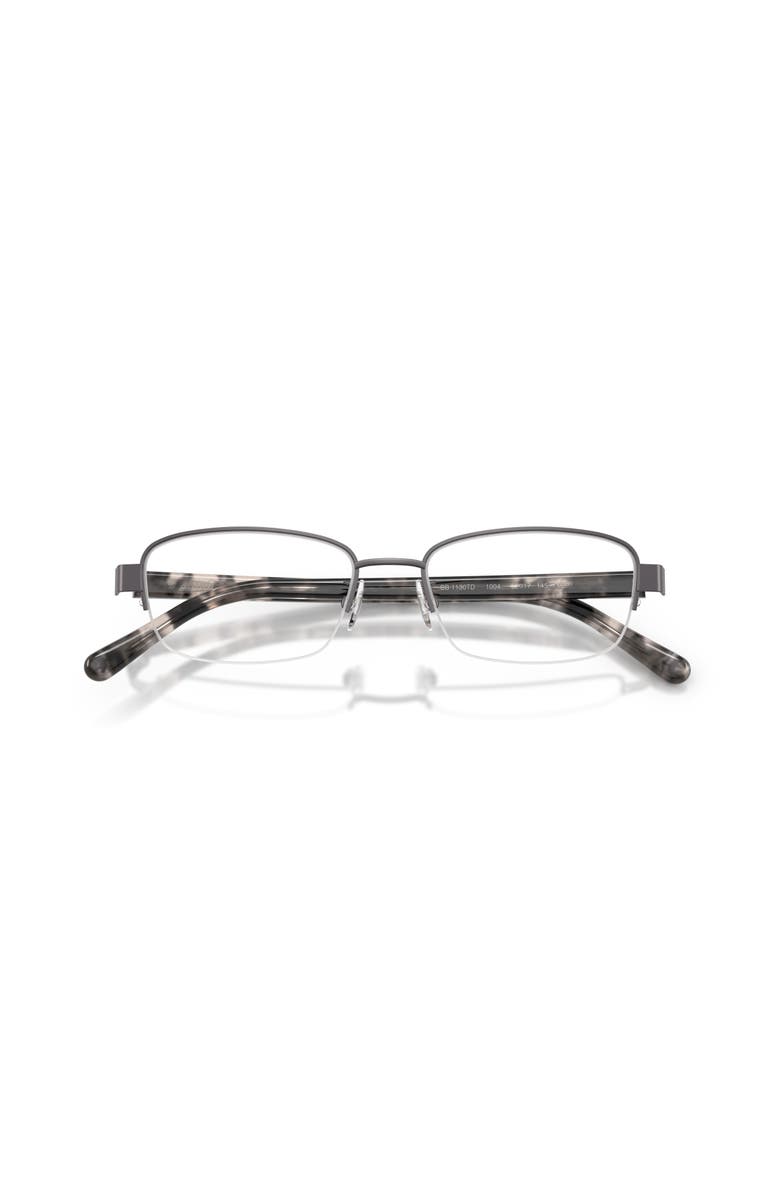 Brooks Brothers 52mm Oval optical glasses, Alternate, color, Grey
