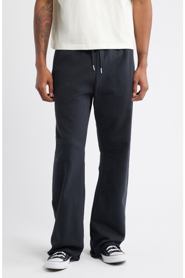 Honor Rose Sweatpants, Main, color, BLACK