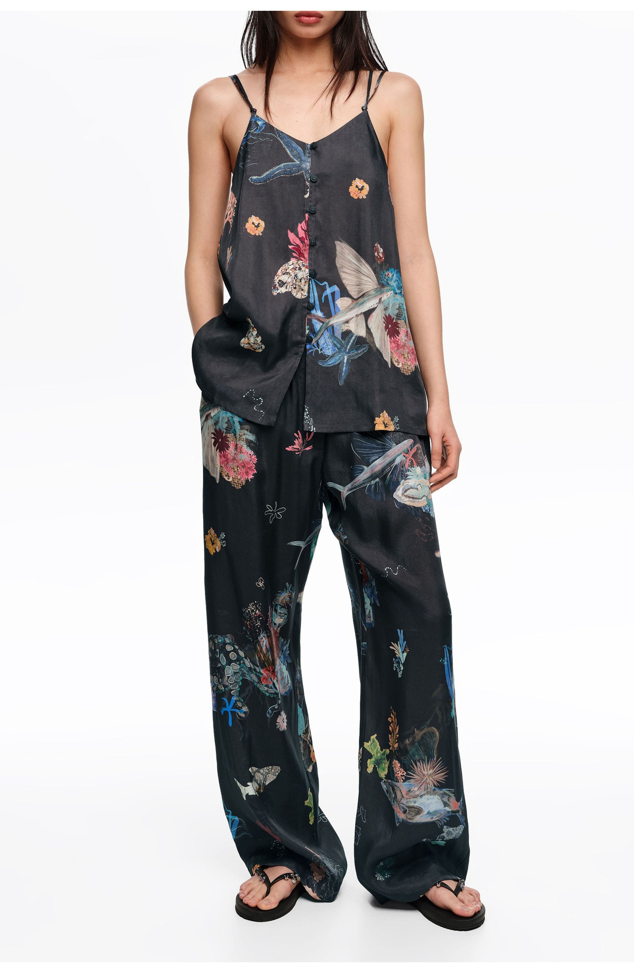 Seabed Print Joggers