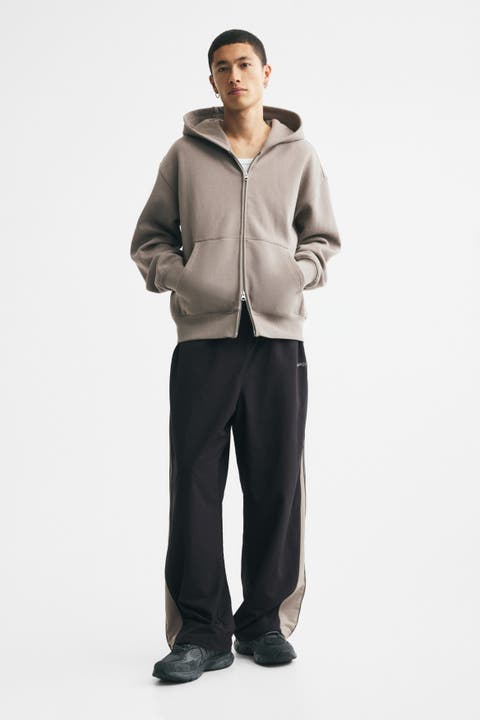 Loose-fit Nylon Track Pants