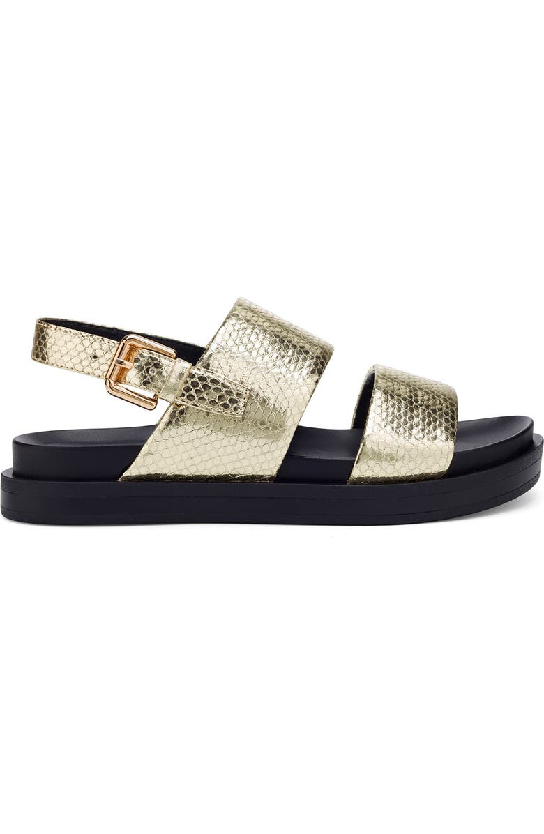 Aerosoles Leggenda Strappy Metallic Sandal, Alternate, color,