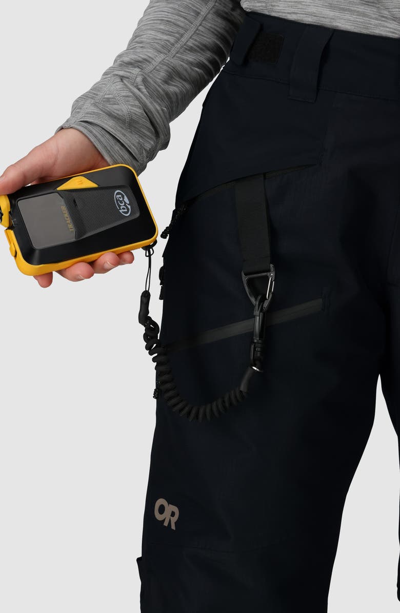 Outdoor Research Powderverse Snow Pants, Alternate, color, Black