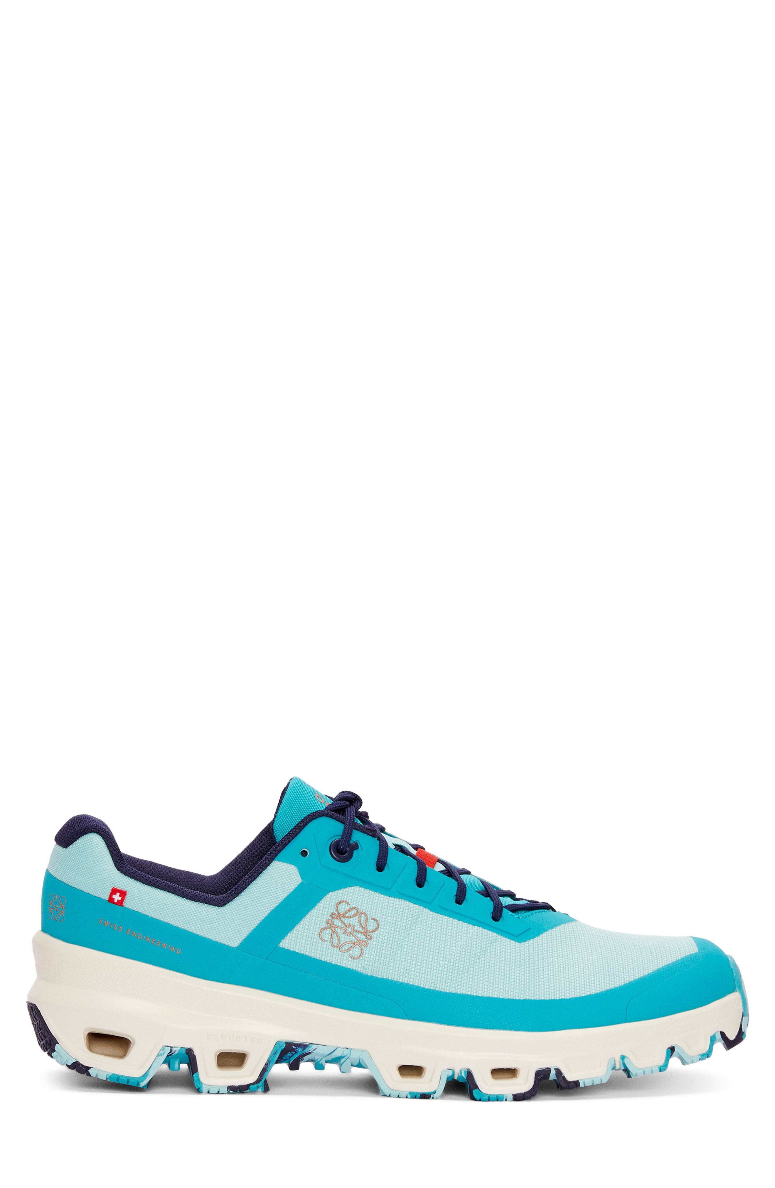 x On Cloudventure Running Sneaker, Alternate, color, PALE TURQUOISE
