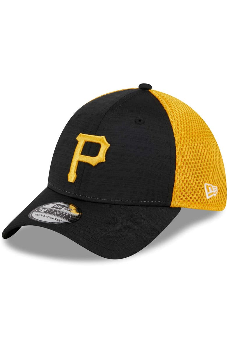 New Era Men's New Era Black Pittsburgh Pirates Neo 39THIRTY Flex Hat, Main, color, Black