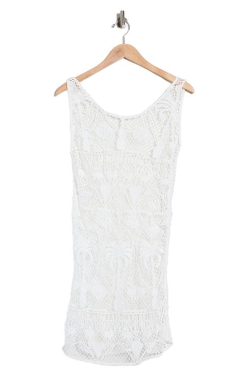 Vacay Knit Cover-Up Minidress