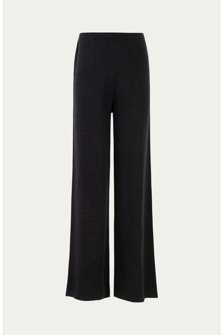 Nilo Knitted Pull-on Pants, Alternate, color, Black