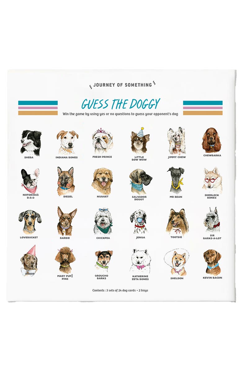 Journey of Something Guess The Doggy, Quirky Guessing Party Game, Main, color, 