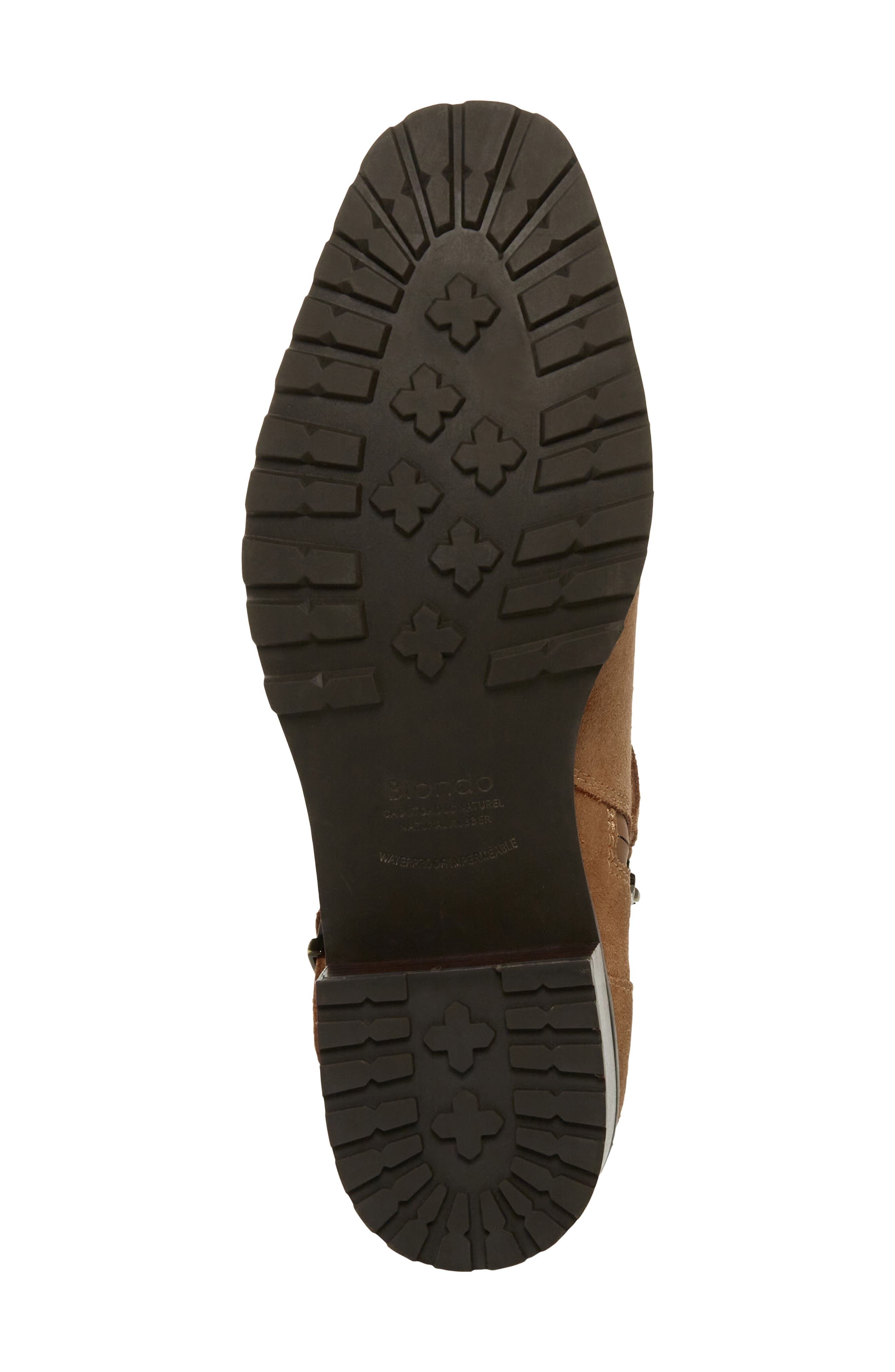 Stolz Waterproof Bootie, Alternate, color, CAMEL SUEDE