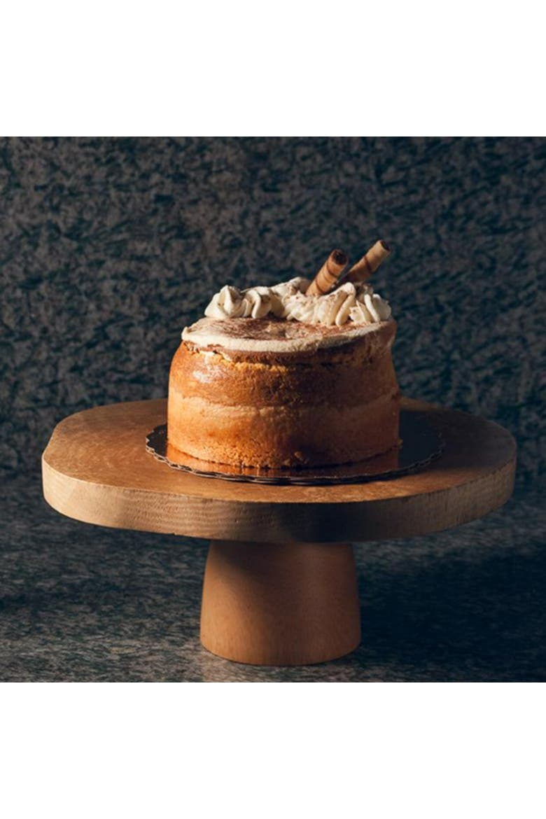Kiln Mango  Wood Cake Stand, Alternate, color, Mango