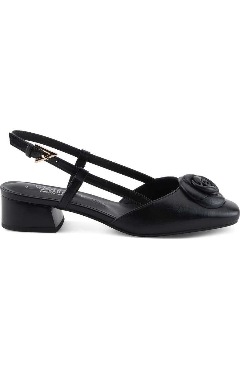 AZURA BY SPRING STEP Angelicish Slingback Pump, Alternate, color, Black