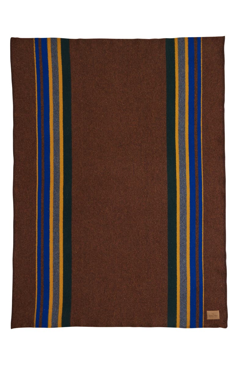 Pendleton Yakima Camp Wool Blend Throw Blanket, Alternate, color,