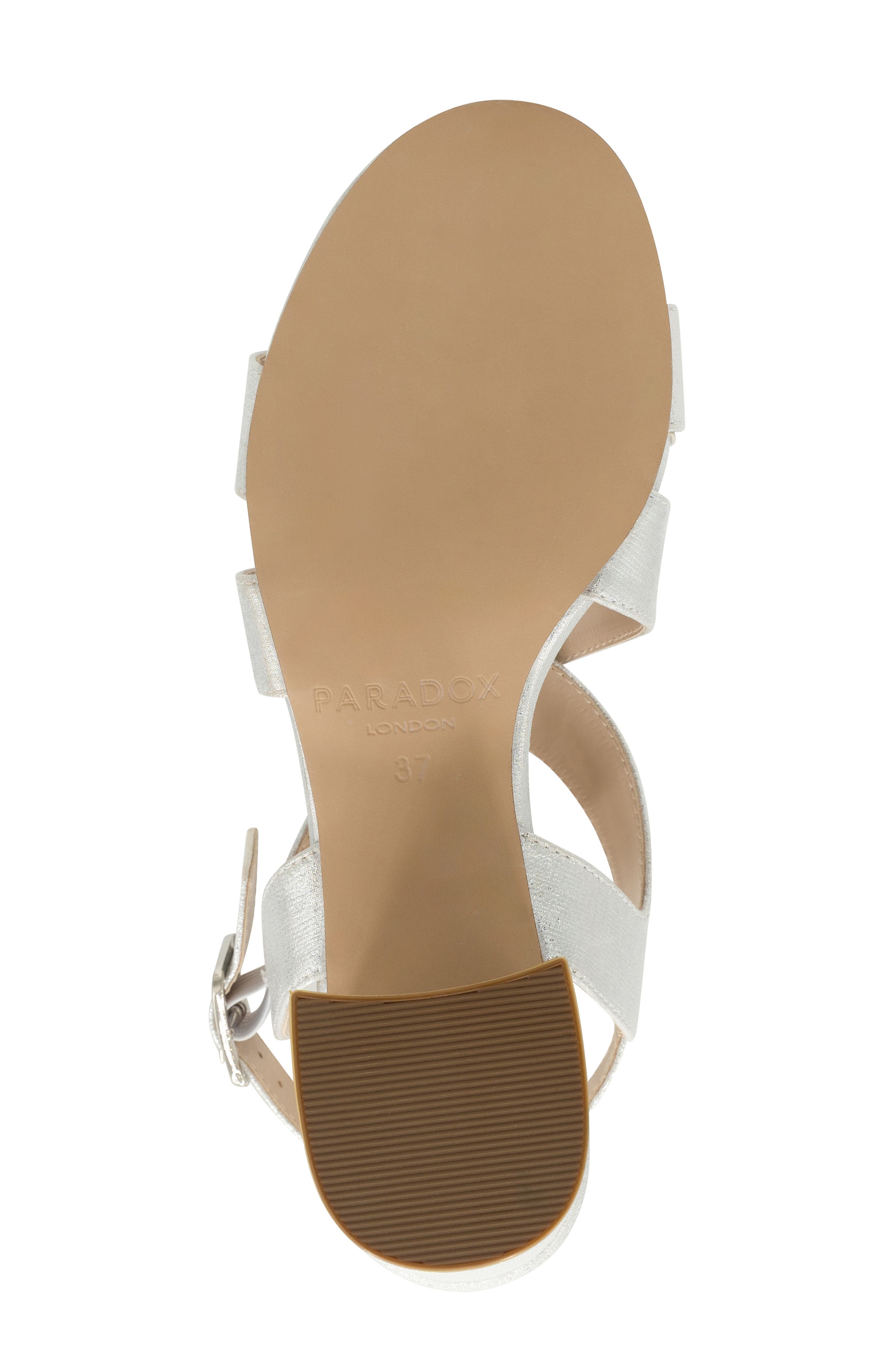 Hilde Slingback Sandal, Alternate, color, SILVER