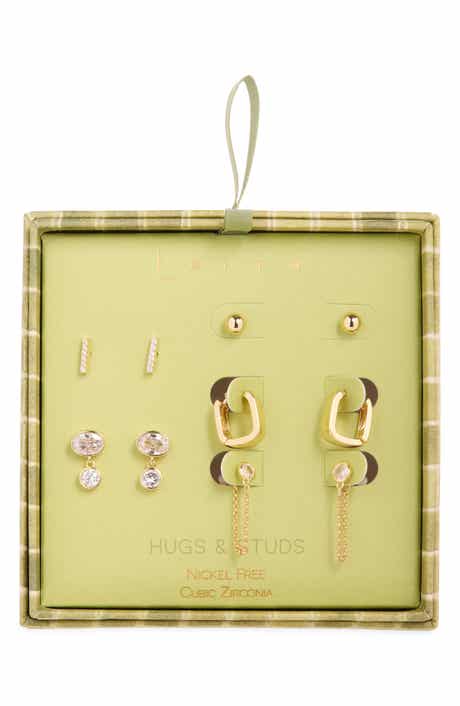 5-Pack Hugs & Studs Earring Set