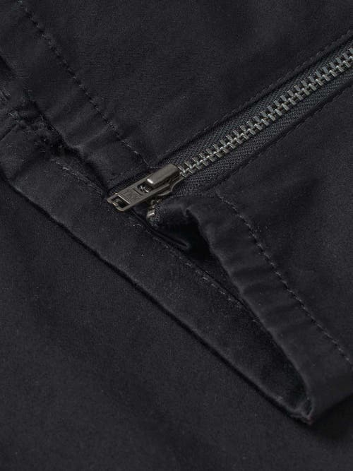Masai Copenhagen Mapadme Elastic Waist Cropped Pants In Black