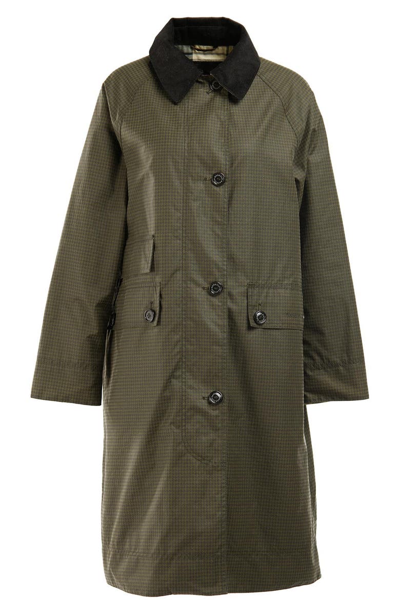 Barbour Printed Burwick Waxed Jacket, Alternate, color, 