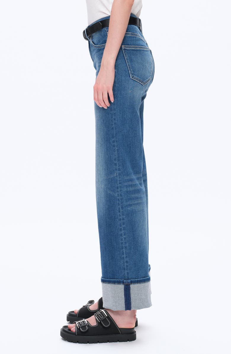 Bayeas Straight Leg Jeans, Alternate, color, Medium Blue
