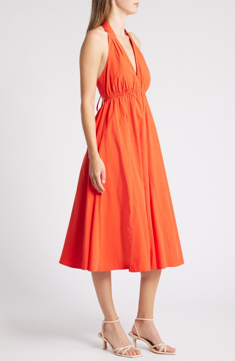 Du Paradis Bahama Halter Sundress, Alternate, color,