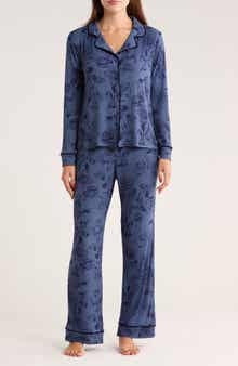 JACLYN Notch Collar Pajamas