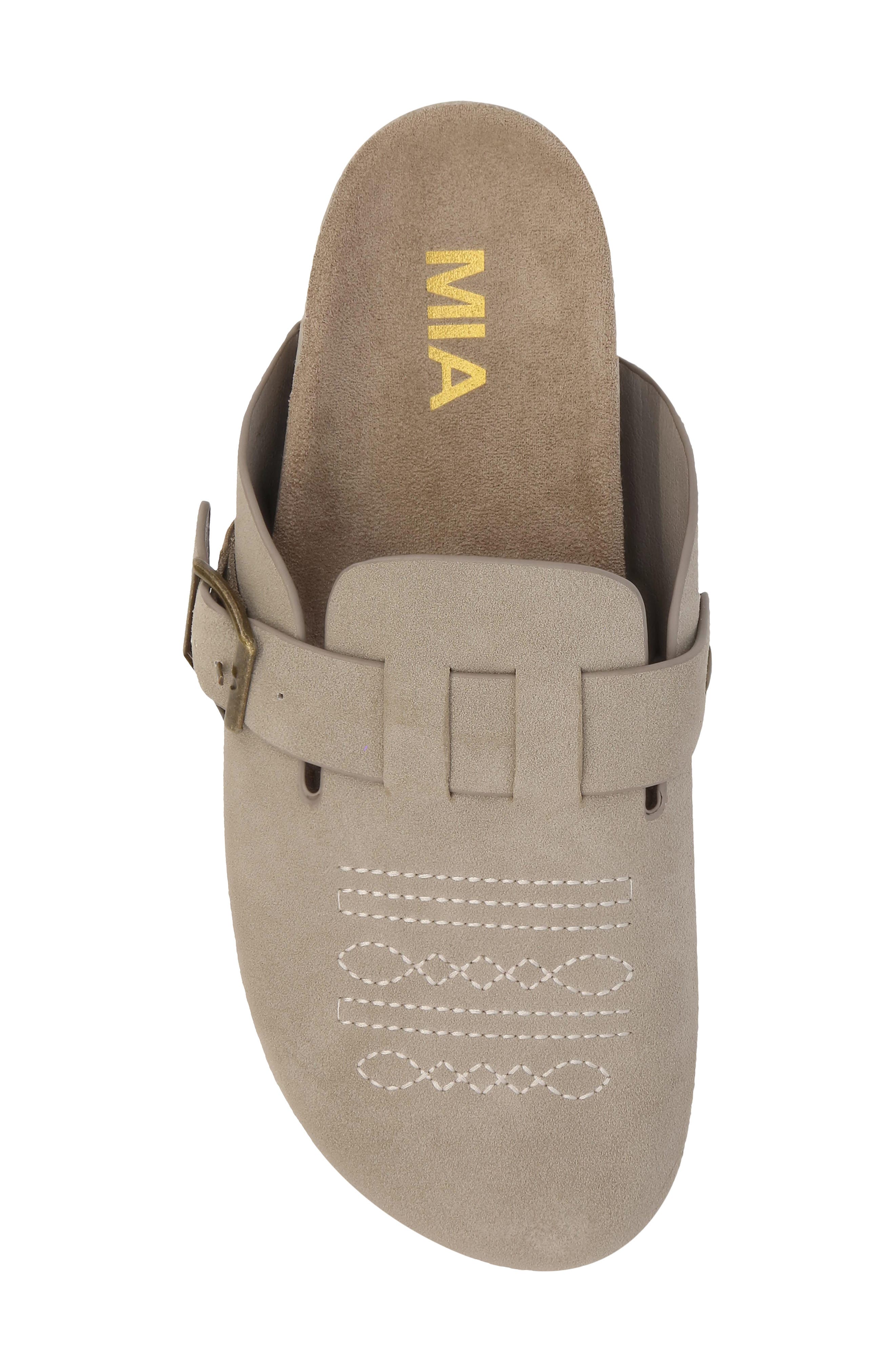 Gracie Clog, Alternate, color, TAUPE
