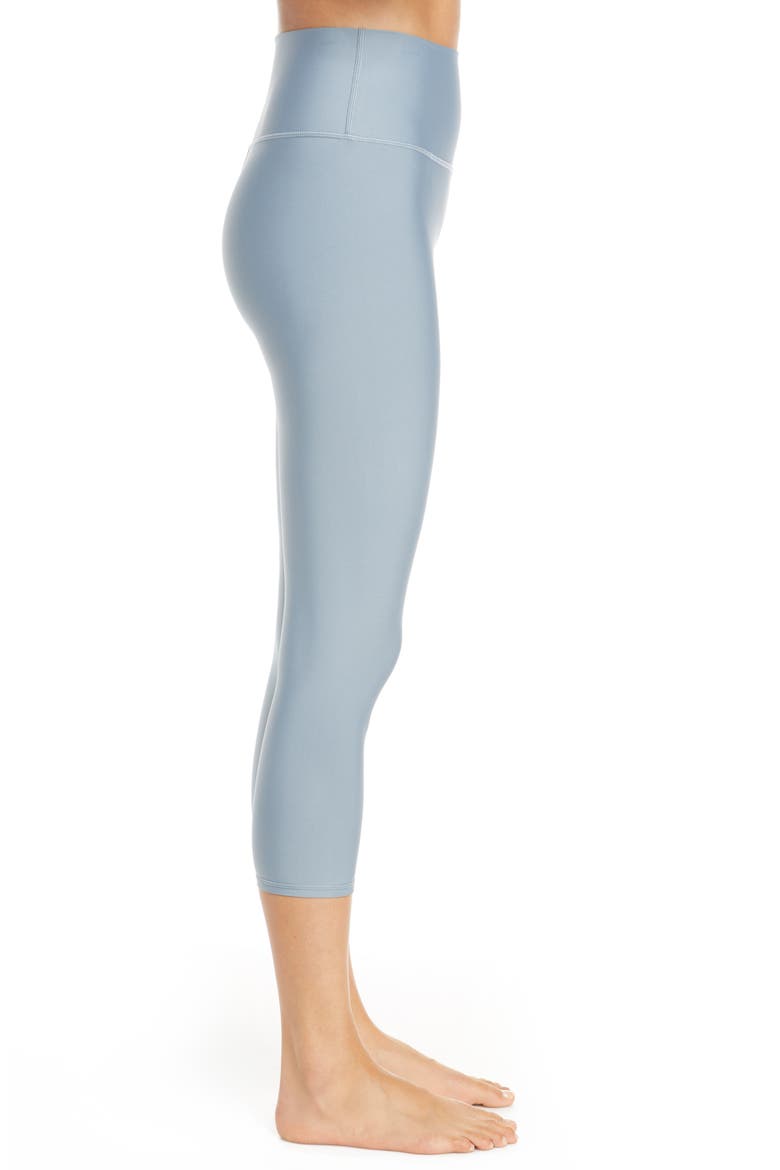 Airlift High Waist Capris, Alternate, color, BLUE HAZE