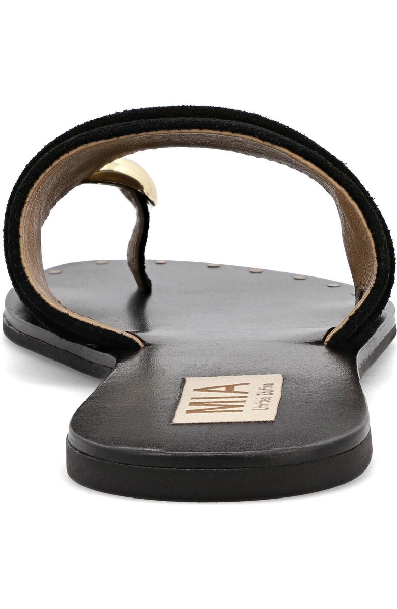 MIA Limited Edition Tiffani Slide Sandal, Alternate, color, Black