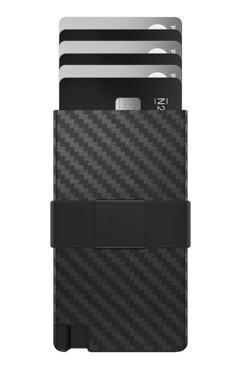 Pro Button Release Recycled Metal Card Holder